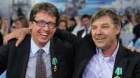 Harijs Vītoliņš un Oļegs Znaroks
Foto: ITAR-TASS/Scanpix