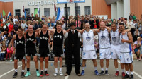 Kopbilde pēc mača "Prezidents pret prezidentu"
Foto: Ritvars Raits