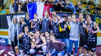 Rīgas Franču licejs triumfē "VEF Rīgas skolu superlīgas" finālā zēniem
Foto: Renārs Koris