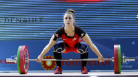 Rebeka Koha ceļ Eiropas čempionātā
Foto: EPA/Scanpix
