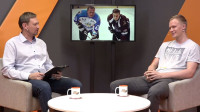 Jānis Freimanis un Rodrigo Ābols
Foto: Ekrānuzņēmums