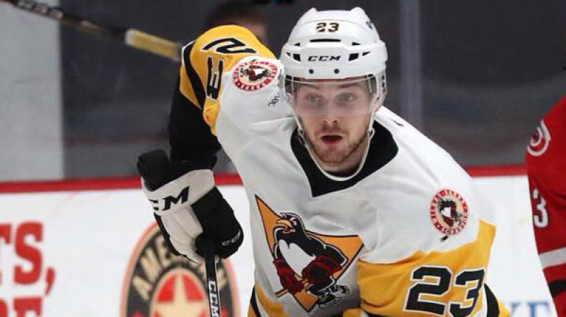 Teodors Bļugers. Foto: Dodge / Wilkes-Barre/Scranton Penguins