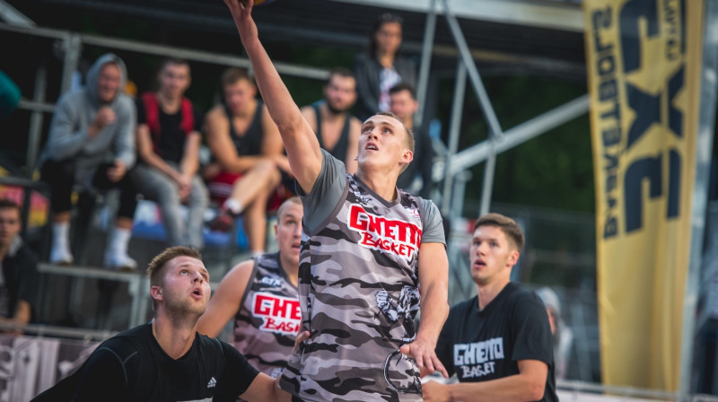 "Quest" fināla dalībnieku pulkā būs arī Naura Mieža pārstāvētā "Ghetto Basket" izlase
Publicitātes foto