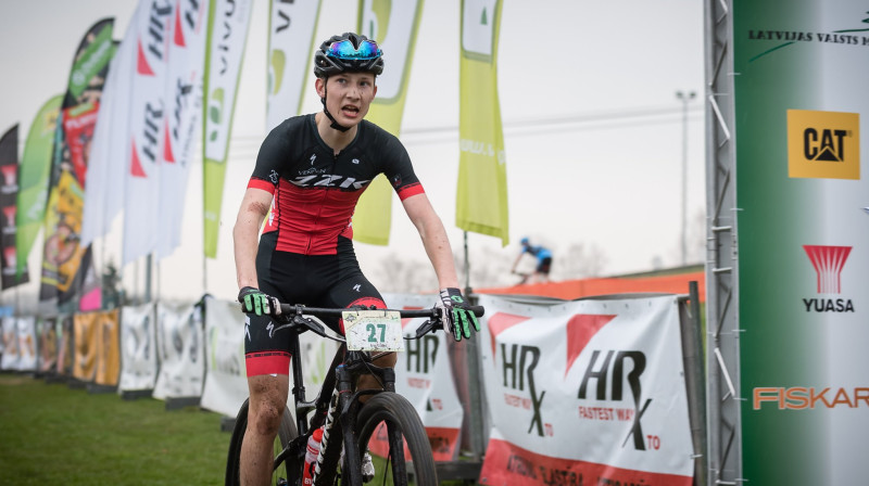 "ZZK" braucējs A.Godiņš. Foto: MTB maratoni.