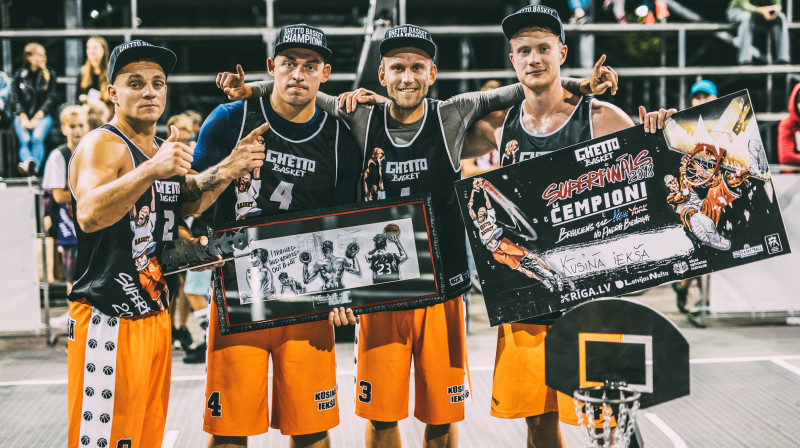 "Ghetto Basket" čempioni Amatieru grupā - "Kūsiņā iekšā"
Publicitātes foto