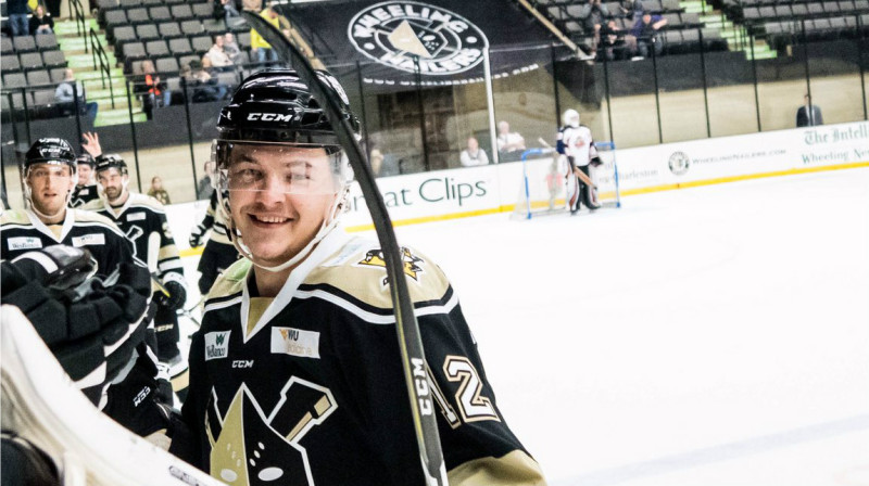 Renārs Krastenbergs. Foto: Wheeling Nailers