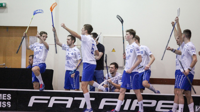 Cēsu "Lekrings". Foto: Raivo Sarelainens, floorball.lv