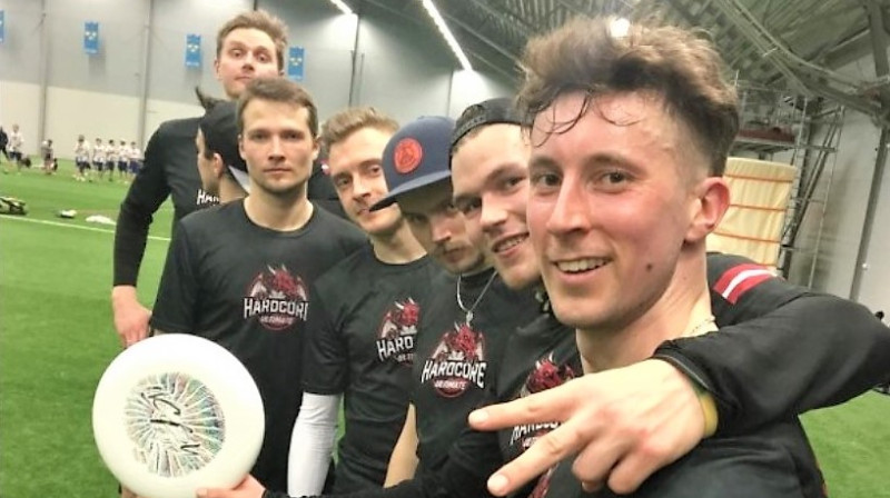 Rīgas "Hardcore Ultimate". Foto: frisbee.lv