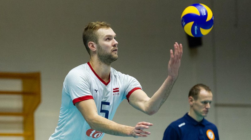 Reinis Pekmans. Foto: CEV