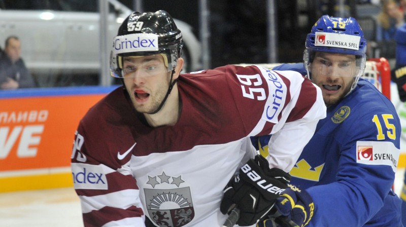 Lauris Bajaruns 2015. gada pasaules čempionātā. Foto: Romāns Kokšarovs/f64