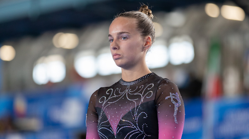 Vingrotāja Anastasija Dubova Universiādē. Foto: zumapress.com/Scanpix