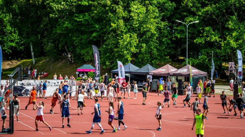 "Ghetto Basket" 2018. gadā Alūksnē.
Publicitātes foto