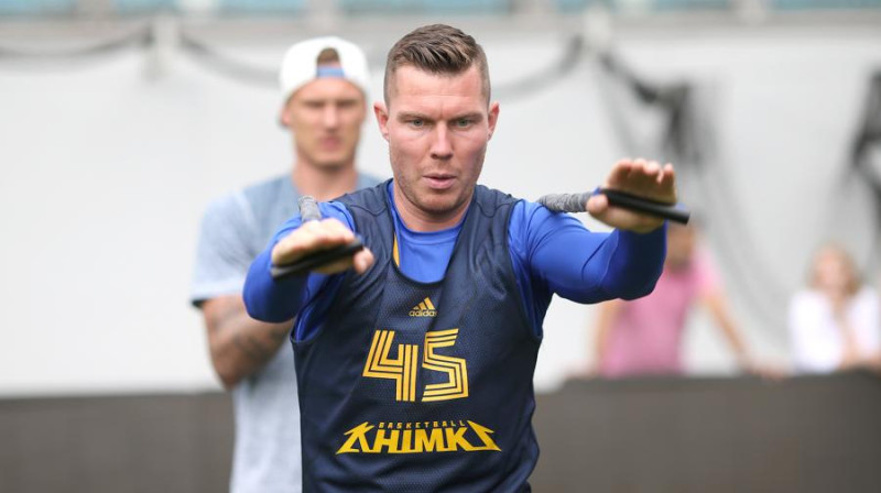 Dairis Bertāns. Foto: BC "Khimki"