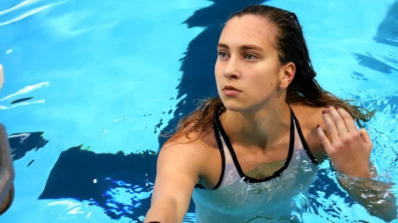 Arina Sisojeva. Foto: Latvijas Peldēšanas federācija