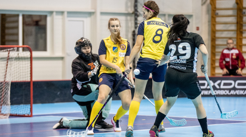 Gaidāms trešais duelis starp FK "Ķekava" un "Rubeni"
Foto: Floorball.lv