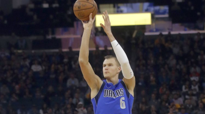 Kristaps Porziņģis. Foto: AP/Scanpix
