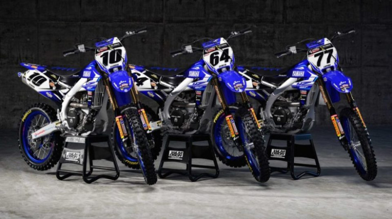 "Gebben van Veenroy Racing" komandas motocikli. Foto: publicitātes
