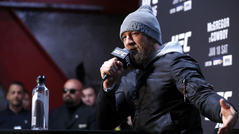 Konors Makgregors ''UFC 248'' mediju dienā. Foto: AP/Scanpix