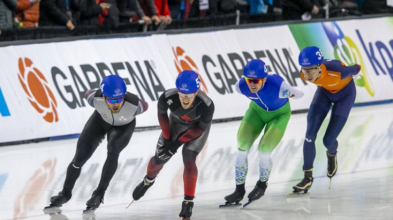 Haralds Silovs grupas priekšā. Foto: Imago Images/Scanpix