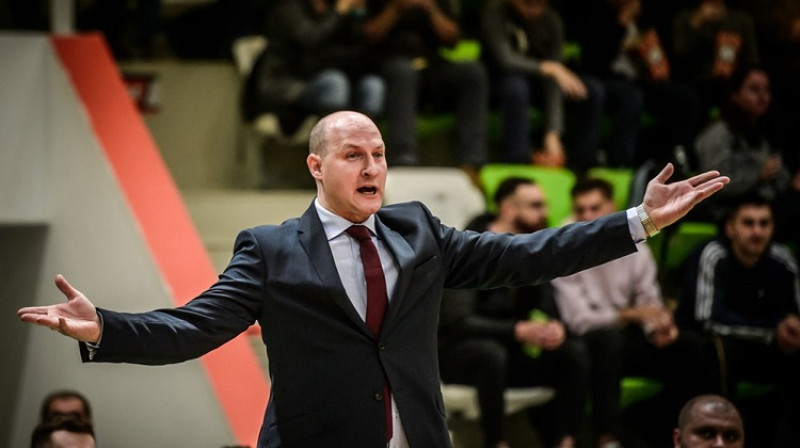 Roberts Štelmahers 2020. gada 24. februārī Botevgradā. Foto: FIBA