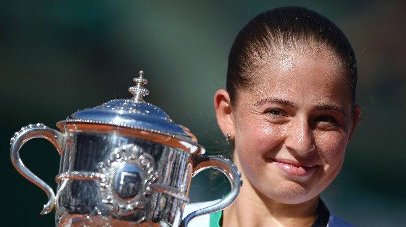 Aļona Ostapenko. Foto: AFP/Scanpix