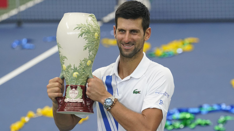 Novaks Džokovičs. Foto: AP/Scanpix