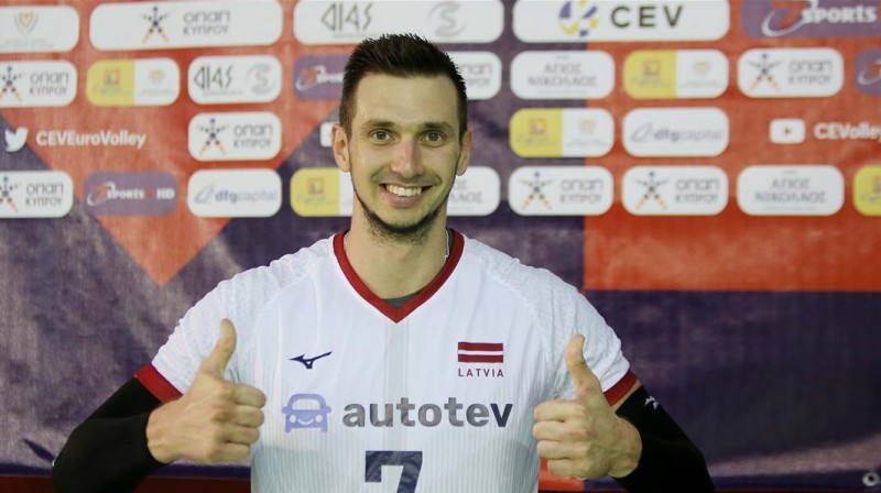 Romāns Saušs. Foto: CEV