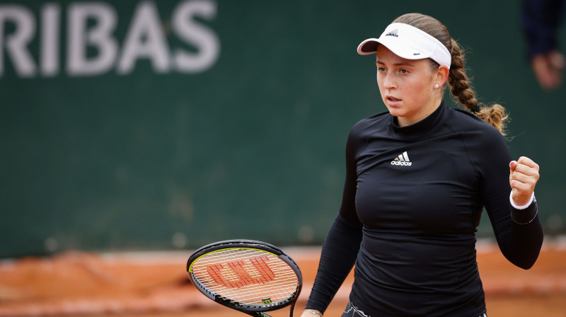 Aļona Ostapenko. Foto: AFP/Scanpix