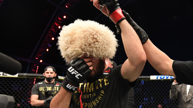 Habibs Nurmagomedovs. Foto: UFC