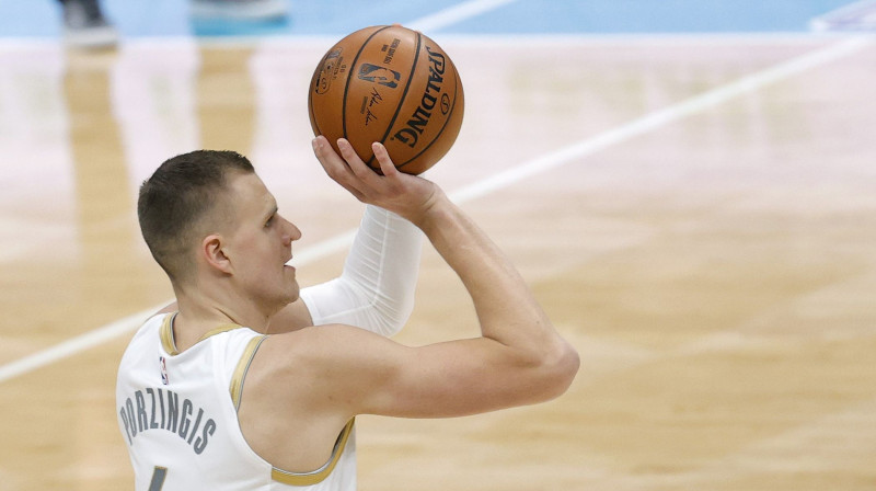 Kristaps Porziņģis. Foto: AFP/Scanpix