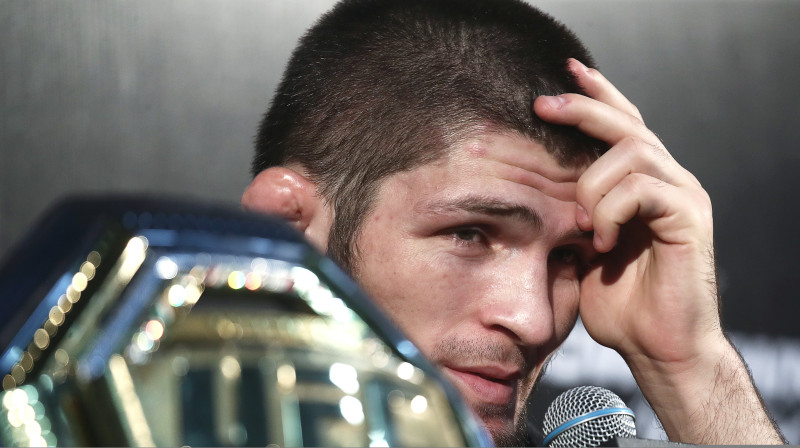 Habibs Nurmagomedovs. Foto: Valery Sharifulin/TASS/Scanpix