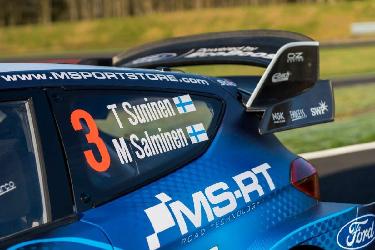 Foto M Sport Rallija Komanda Atrada Ford Fiesta Wrc Jauno Dizainu Motoru Sports Sportacentrs Com