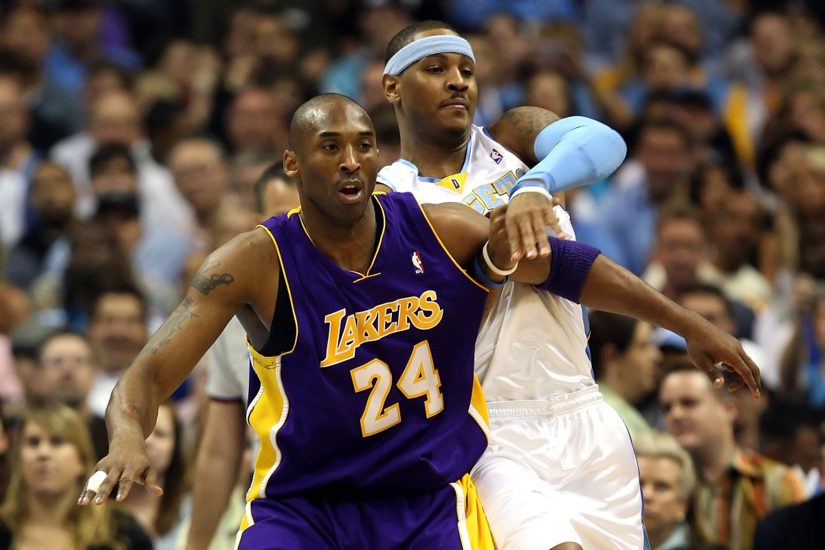 Foto: "Nuggets" apspēlē "Lakers" – Basketbols – Sportacentrs.com