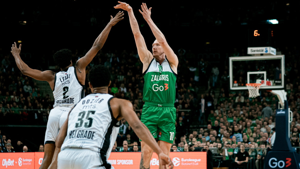 Šmitam pret bijušo klubu pieci punkti, ''Žalgirim'' 14. zaudējums Eirolīgā  – Basketbols –