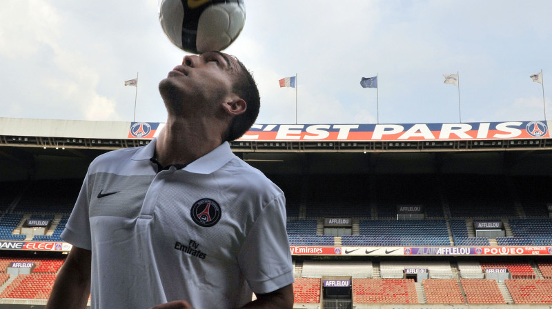 "PSG" uzbrukuma līderis Mevlits Erdinčs
Foto: www.psg.fr