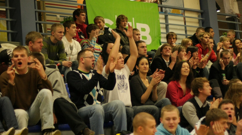 LLU faniem kārtējais iemesls, lai priecātos.
Foto: sbl.lv