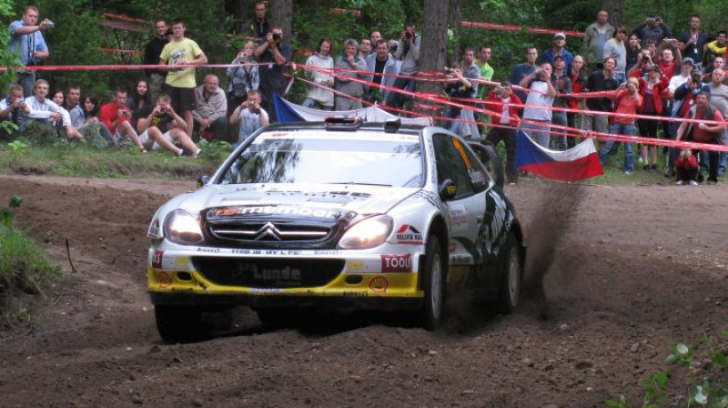 Peters Solbergs Polijas rallijā.
Foto: Mārtiņš Jankovskis, eSports.lv