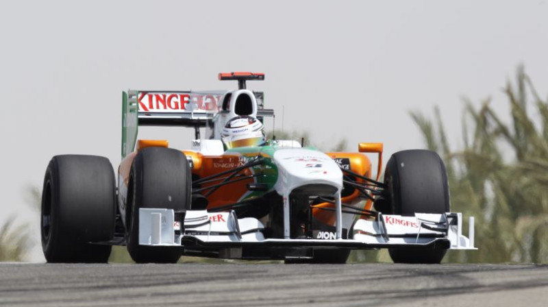 "Force India" pilots Adrians Zutils
Foto: AP/Scanpix Sweden