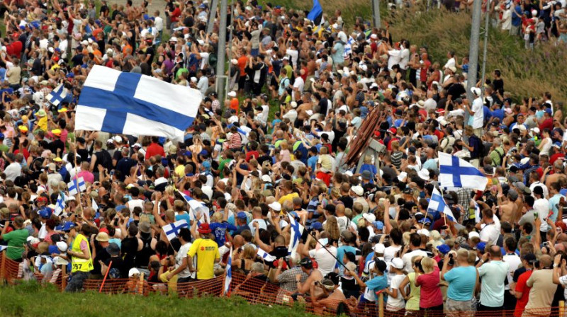Rallija līdzjutēji Somijā
Foto: AFP/Scanpix