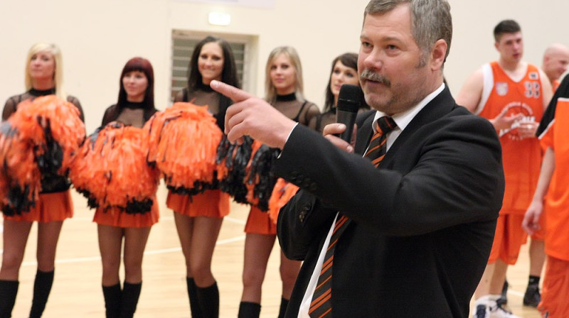 "Zemgales" galvenais treneris Varis Krūmiņš 
Foto: Ivars Veiliņš, jelgavasvestnesis.lv