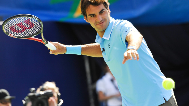 Federers ir gatavs "US Open".
Foto: AP/Scanpix, AFP/Scanpix