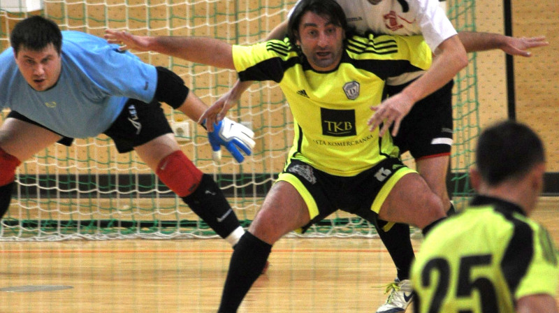 Tamazs Pertija futzāla laukumā
Foto: Aivars Račko, Sportacentrs.com