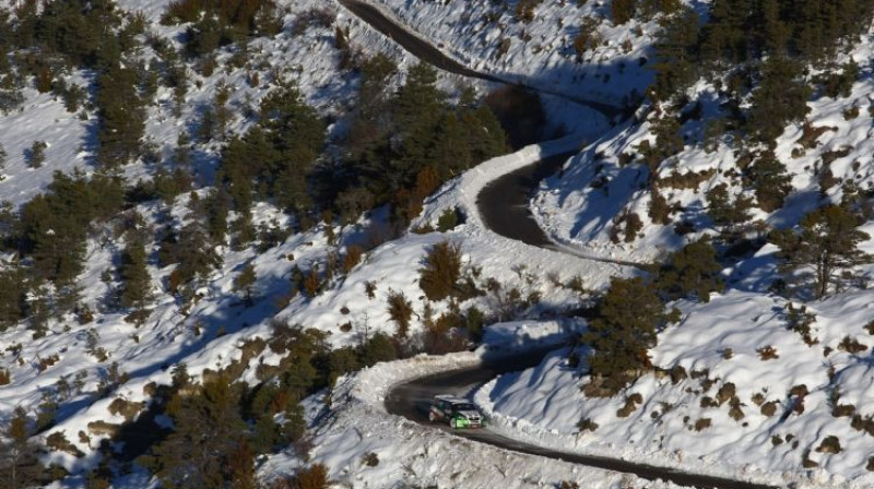 Montekarlo rallijs šī gada janvārī
Foto: ircseries.com
