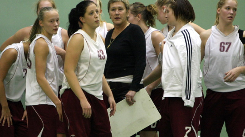 Šo sezonu JSBL Maijas Kubliņas vadītās "TTP 1" basketbolistes iesākušas ar 6-0
Foto: Renārs Buivids