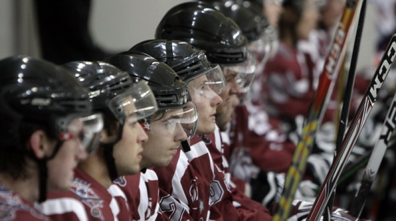 Dinamo "Juniors" hokejisti
Foto: Romans Kokšarovs, Sporta Avīze, f64.