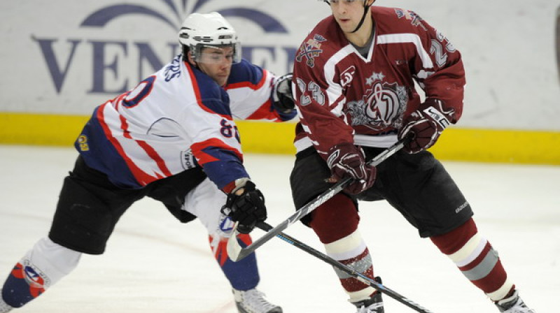 Pagājušās sezonas LAČ finālā spēlēja "Liepājas Metalurgs'' un ''Dinamo/Juniors''. Romāns Kokšarovs, Sporta Avīze/F64.