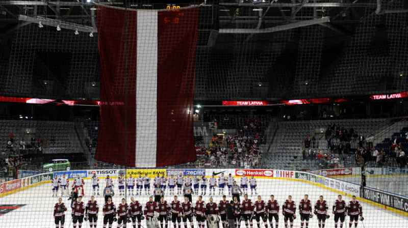 Latvija var!
Foto: Romāns Kokšarovs, Sporta Avīze/F64.