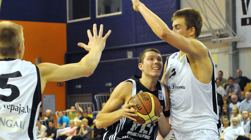1.maijā viena no Basketbola dienas naglām būs LBL pusfināla spēle: VEF Rīga - Liepājas lauvas.
Foto: Romualds Vambuts