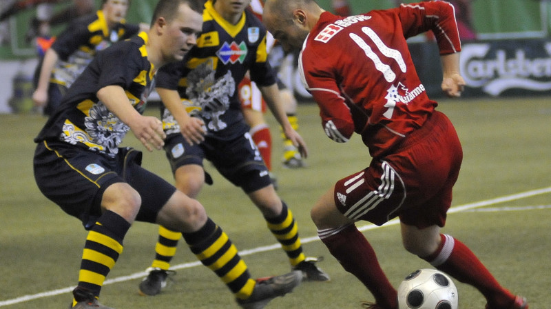 "Blāzma" aizstāvas pret "Skonto"
Foto: Romualds Vambuts, eSports.lv