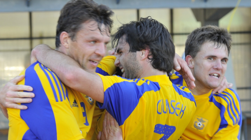 FK "Ventspils" divu spēļu summā triumfēja 6:1.
Foto: Romualds Vambuts, eSports.lv